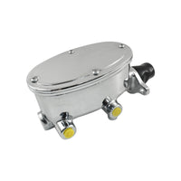Wilwood Style Brake Master Cylinder with 1" Bore, Chrome Aluminium