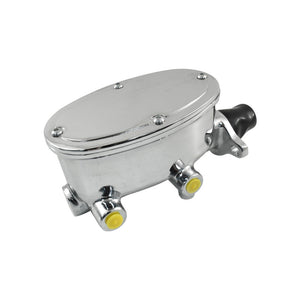 Wilwood Style Brake Master Cylinder with 1" Bore, Chrome Aluminium
