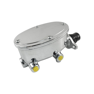 Wilwood Style Brake Master Cylinder with 1" Bore, Chrome Aluminium
