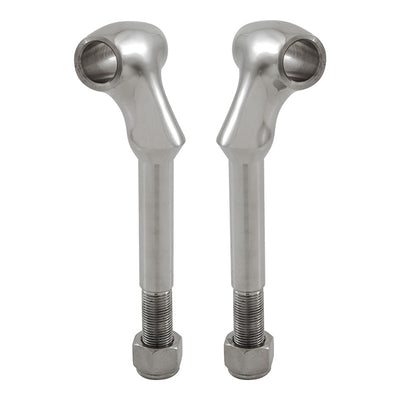 Stainless Steel Front Spring Perches, 1928-1934 Ford