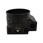 102mm Billet Aluminium LS Cable Throttle Body, 4 Bolt Flange - Black