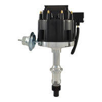 HEI Distributor, Pontiac V8 Small Block/Big Block 326 350 400 455, 65K Volt Coil - Black Cap