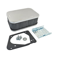 DMRT, DMTL, DAT Weber Carburettor 65mm Sports Air Filter Assembly Washable