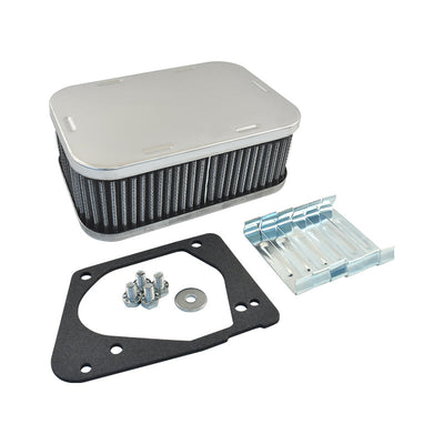 DMRT, DMTL, DAT Weber Carburettor 65mm Sports Air Filter Assembly Washable