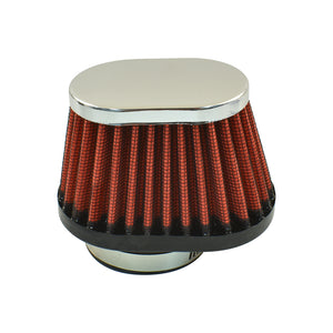 Air Filter suits VW Solex 30/31/34PICT, Height 80mm, 52mm Neck - Red