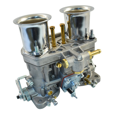 40 IDF Weber Style Carburettor with Chrome Ram Tubes