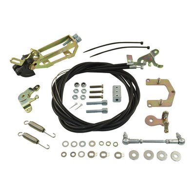 Universal DCOE Weber Style Carburetor Linkage Kit, Top Cross-Mount