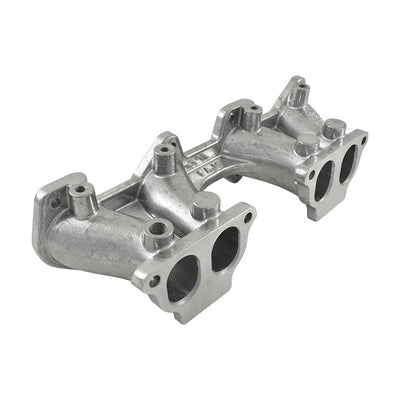 Dual 45 DCOE Weber Style Intake Manifold suits Datsun Nissan A14 A15 Oval Port
