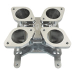 IDF Weber to Square/Spread Bore Manifold Adaptor, Holden Ford Chev Chrysler