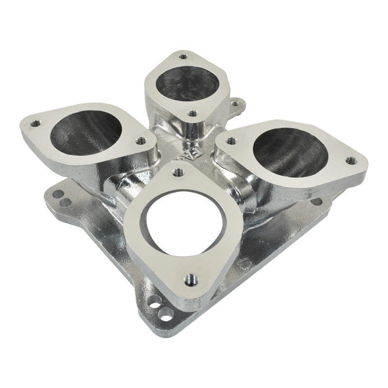 IDF Weber to Square/Spread Bore Manifold Adaptor, Holden Ford Chev Chrysler