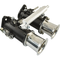 45 DCOE Weber Style Sidedraft Throttle Body with Fuel Rail EFI