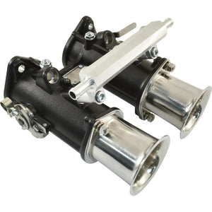 45 DCOE Weber Style Sidedraft Throttle Body with Fuel Rail EFI