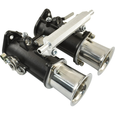 45 DCOE Weber Style Sidedraft Throttle Body with Fuel Rail EFI