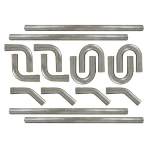 16 Pc Universal Dual Exhaust Pipe Mandrel Bend Kit, 2-1/2 inch