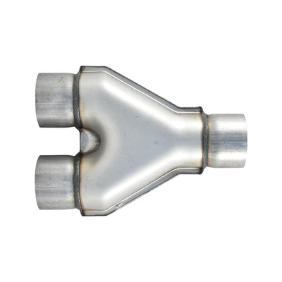 Aluminised Steel 2.5 Inch I.D. Y Merge Exhaust Pipe