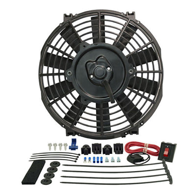 Derale 9" Tornado Electric Puller Fan With Premium Mounting Kit 16509