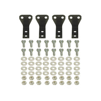 Derale Stacked Plate Cooler 4 Way Mount Bracket Kit 50020