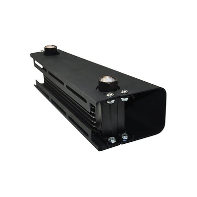 Derale 10 Row Stack Plate Scoop Cooler 7/8"-14 (10AN) Inlet, 50100