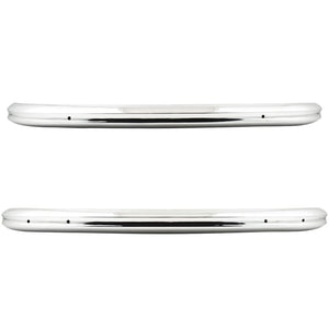 Austin Healey 3000 Front and Rear Bumper Set, Chrome, Brand New