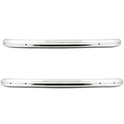 Austin Healey 3000 Front and Rear Bumper Set, Chrome, Brand New