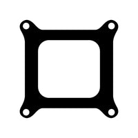 4 Barrel Open Hole Carburettor Base Gasket, Holley Square Bore