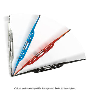 MTec Titanium Alloy Wiper Blade Metallic Silver 18 inch (45cm)