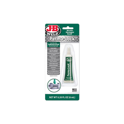 JB Weld Perma-Lock 6mL Green Low Viscosity Threadlocker Thread Lock