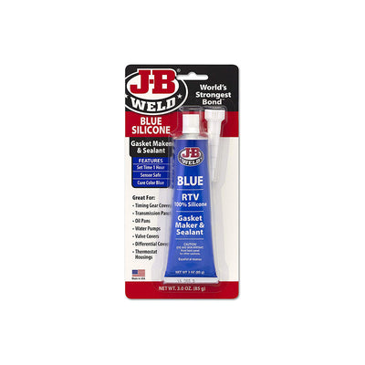 JB Weld Blue Silicone Gasket Maker & Sealant 85g (3oz)