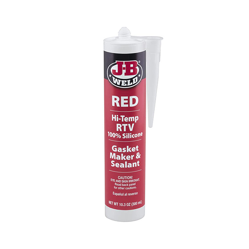 JB Weld HiTemp Red Silicone Gasket Maker & Sealant 300g (10.3oz