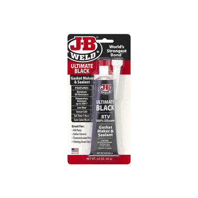 JB Weld Ultimate Black Gasket Maker & Sealant 85g (3oz)