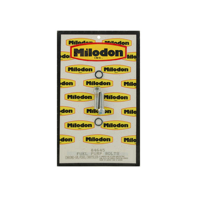 Milodon Chrome Fuel Pump Bolt Kit suits Small Block & Big Block CHEV SBC BBC