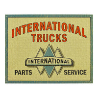 International Trucks - P & S - Large Metal Sign 31.7cm x 40.6cm