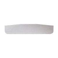 Truck Chrome Steel Bottom Mud Flap Plate 3" X 12" Truck Rig USA