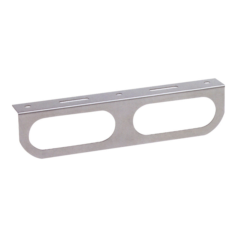 Marker Double Light Bracket Stainless Steel For 4 X Oval Lights