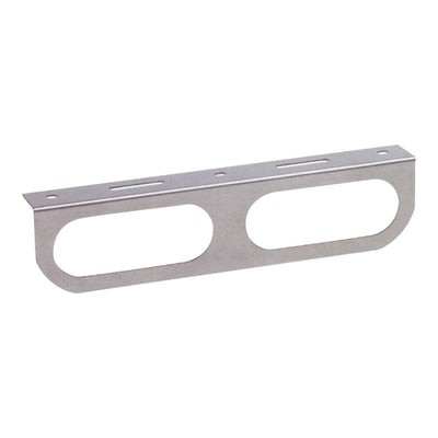 Marker Double Light Bracket Stainless Steel For 4 X Oval Lights