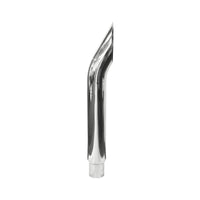 Truck Exhaust Stack Aussie Curved Chrome Steel 4ft Long 6" Reducing to 5" OD