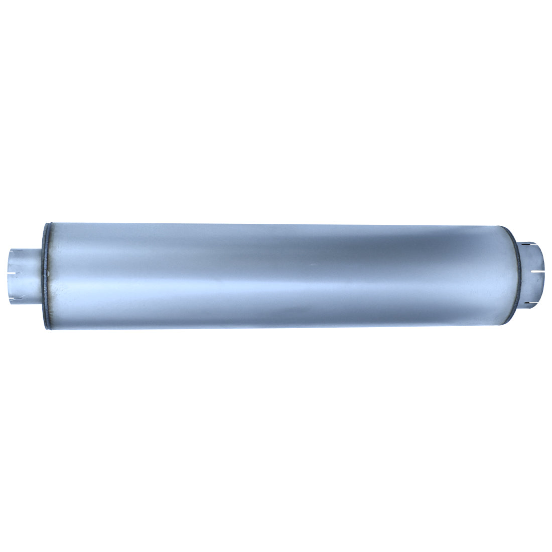 Truck Muffler 5" In / 7" Out, 44.5" Long Body, 51" Overall, 10" Diameter