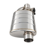 Electronic Valved Performance Muffler, 3" Single Kit, Variable Volume, Polished Stainless Steel
