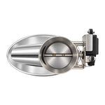 Electronic Valved Performance Muffler, 3" Single Kit, Variable Volume, Polished Stainless Steel