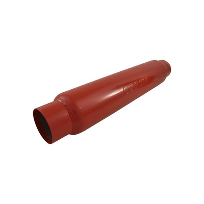 Outlaw Hot Dog Muffler, 3" Inlet/Outlet, 4" x 22" Overall