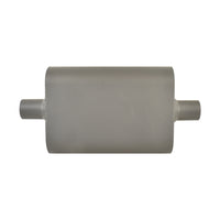 Aluminised Steel 2" Flowmaster Style Chambered Muffler Centre Inlet/Outlet