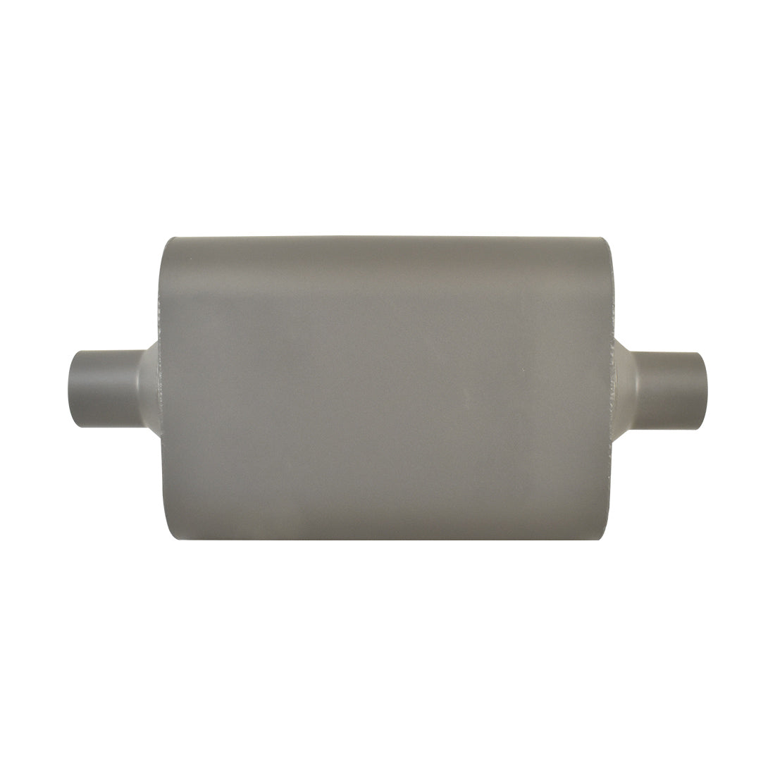 Aluminised Steel 2-1/4" Flowmaster Style Chambered Muffler Centre Inlet/Outlet