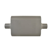 Aluminised Steel 2-1/4" Flowmaster Style Chambered Muffler Centre Inlet/Outlet