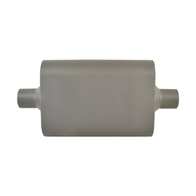 Aluminized Steel 2-1/4" Flowmaster Style Chambered Muffler Centre Inlet/Outlet