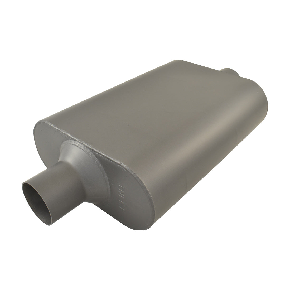 Aluminised Steel 2-1/4" Flowmaster Style Chambered Muffler Centre Inlet/Outlet