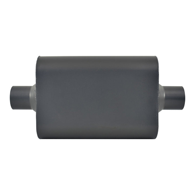 Aluminized Steel 2-1/2" Flowmaster Style Chambered Muffler Centre Inlet/Outlet