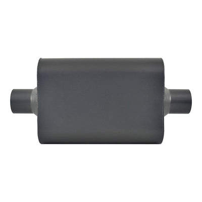 Aluminized Steel 2-1/2" Flowmaster Style Chambered Muffler Centre Inlet/Outlet