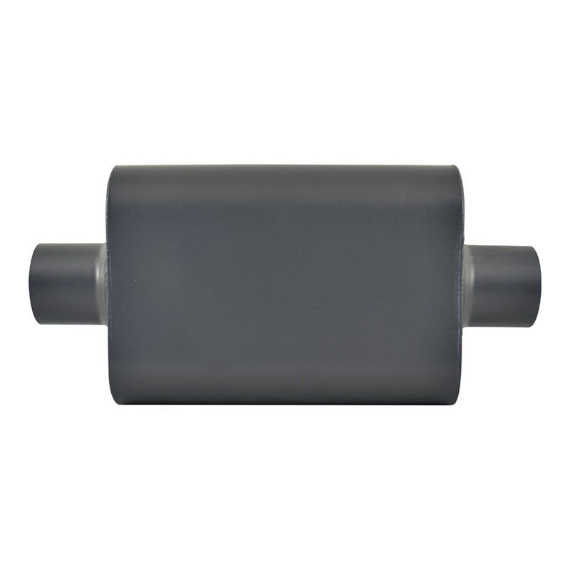 Aluminised Steel 3" Flowmaster Style Chambered Muffler Centre Inlet/Outlet