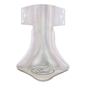 Stainless Steel Exhaust Deflector with Ford Oval Logo