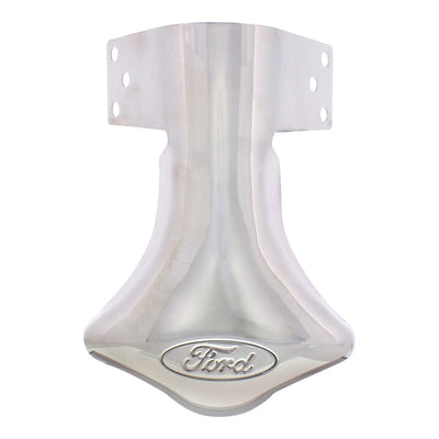 Stainless Steel Exhaust Deflector with Ford Oval Logo